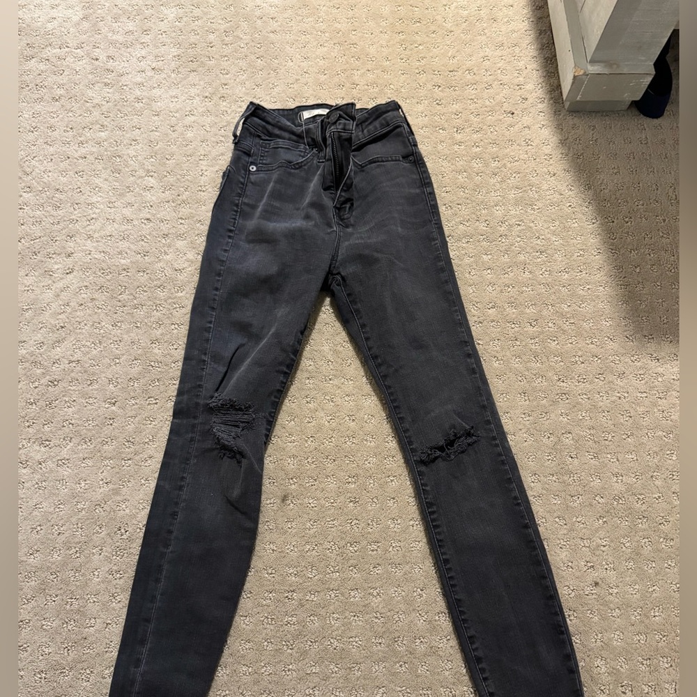 Madewell high rise curvy skinny jeans